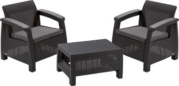 Allibert CORFU II Komplet balkonskega pohištva