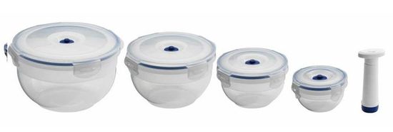 Compactor Aspi Fresh - 4 delni set plastičnih posod za hrano