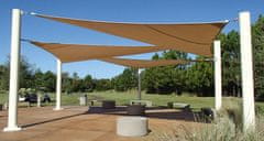 Rojaplast trikotno jadro za senco, 5 m