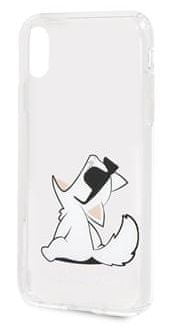 Karl Lagerfeld ovitek Fun Eaten Apple No Rope Hard Case za iPhone X/XS KLHCPXCFNRC