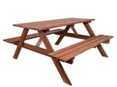 Rojaplast lesena vrtna garnitura Piknik, 180 cm (245/6)