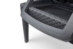 Rojaplast ležalnik JAIPUR, grafitno siv