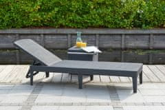 Rojaplast ležalnik JAIPUR, grafitno siv