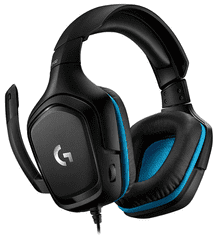 Logitech G432 gaming slušalke z mikrofonom, 7.1