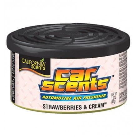 California Scents Premium osvežilec za avto Strawberries & Cream