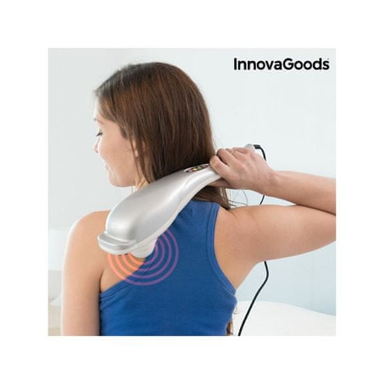InnovaGoods masažni aparat z infrardečo led lučjo, 28W, sivo bel