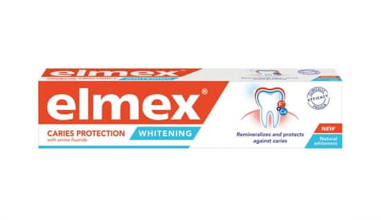 Elmex zobna pasta Caries Protection Whitening, 75 ml