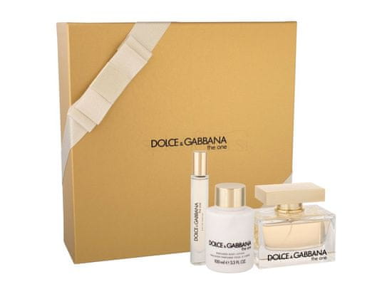 Dolce & Gabbana set The One parfumska voda 75ml + 7.4ml + losjon za telo 100ml