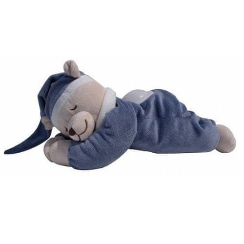 Babiage plišasti pripomoček za spanje DooDoo, speči medvedek, z lučko