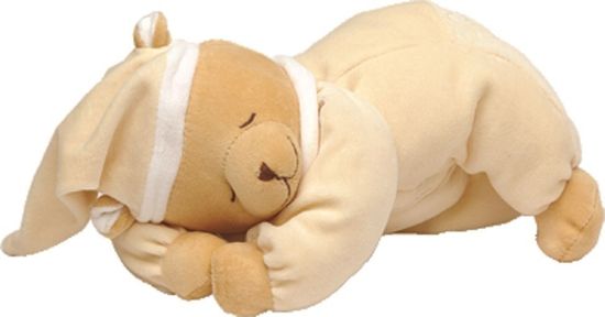 Babiage plišasti pripomoček za spanje DooDoo, speči medvedek