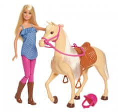 Mattel lutka Barbie s konjem