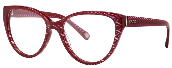 Kenzo ženski okvir za očala, rdeč