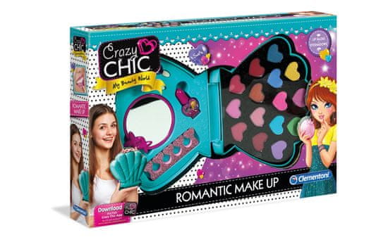 Clementoni Crazy Chic Romantic make up ličila, šk. 15240