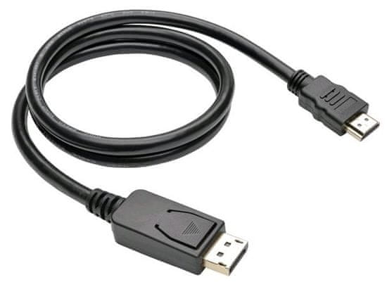 C-Tech kabel DisplayPort/HDMI, CB-DP-HDMI-10, črn, 1 m
