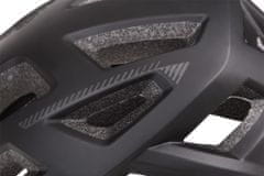 Etape kolesarska čelada Virt Light, z lučjo, S/M, mat črna
