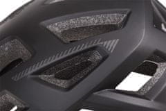 Etape kolesarska čelada Virt Light, z lučjo, L/XL, mat črna