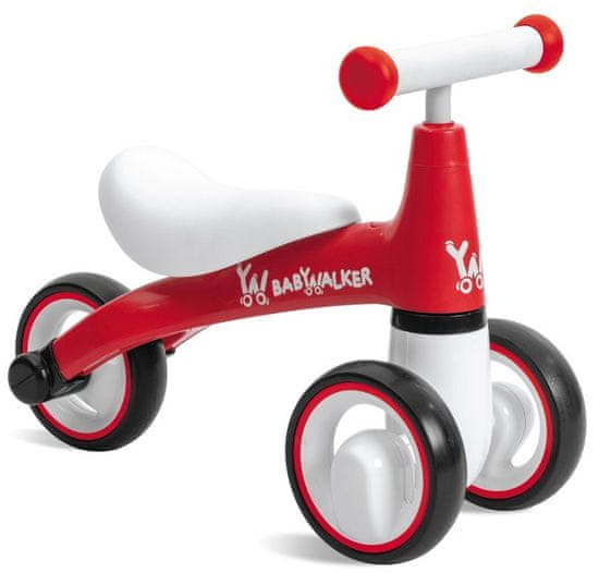 Mondo toys otroški tricikel Baby Walker, rdeč - Odprta embalaža