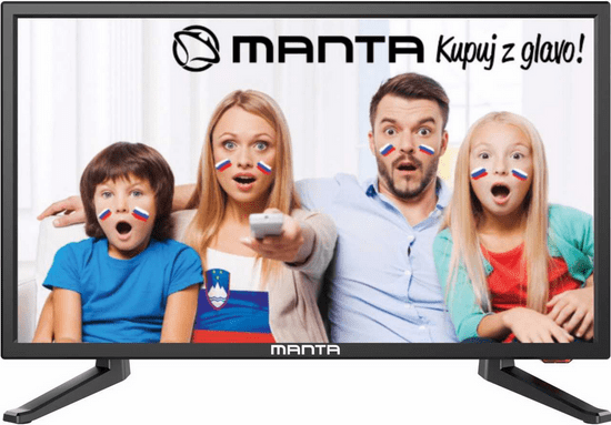 Manta LED TV 19LHN38L, 48 cm, črn