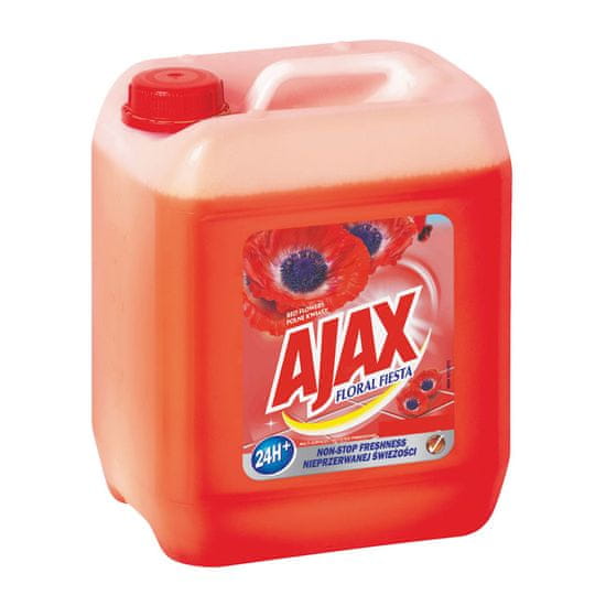 AJAX čistilno sredstvo Floral Fiesta Red Flowers, univerzalno, 5 l