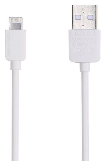 REMAX USB podatkovni kabel s priključkom Lightning za iPhone 5/6, 1 m, bel AA-1105