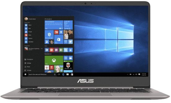 ASUS ZenBook prenosnik UX410UA-GV037T i7-7500U/8GB/SSD128GB+1TB/14FHD/W10H (90NB0DL1-M13960) - Odprta embalaža