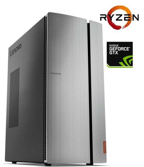 Lenovo namizni računalnik Ideacentre 720 Ryzen 7 1700/8GB/SSD256GB/GTX1660Ti/FreeDOS (IC720-4)