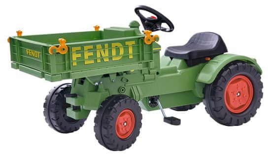 BIG Fendt traktor na pedala s prekucno ploščadjo