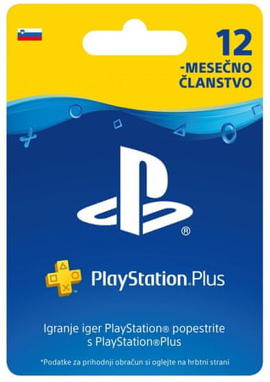 Sony Playstation PS+ kartica 12 mesecev