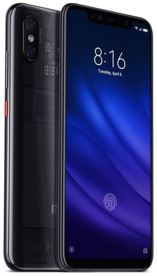 Xiaomi GSM telefon Mi 8 Pro, 8GB/128GB, Transparent Titanium