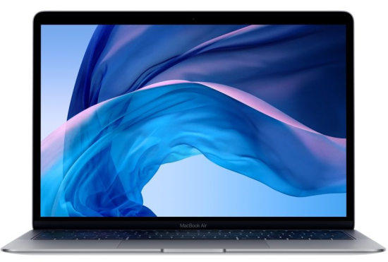 Apple prenosnik MacBook Air 13 Retina/DC i5 1,6GHz/8GB/SSD128GB/macOS, Space Gray, INT KB (2018)