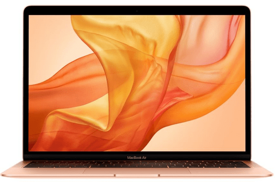 Apple prenosnik MacBook Air 13 Retina/DC i5 1,6GHz/8GB/SSD128GB/macOS, Gold, SLO KB (2018)