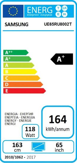 Samsung televizor UE65RU8002 mimovrste