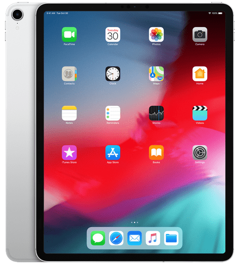 Apple iPad Pro 12,9, Wi-Fi, 64 GB, Silver (mtem2hc/a)