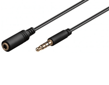 Goobay Audio podaljšek AUX, 4-pin, 3,5 mm, 1,5 m