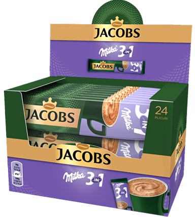 Jacobs 3v1 Milka, 20 x 18 g