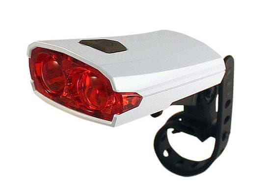 Torch svetilka II Tail Light, 3-LED + USB, bela