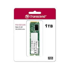 Transcend SSD disk 220S 1 TB M.2 PCIe NVMe, 3500/2800 MB/s, 3D TLC
