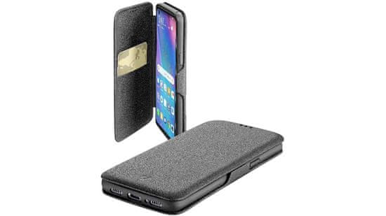 CellularLine preklopna torbica z magnetom Book Clutch za Huawei P30 Lite, črna