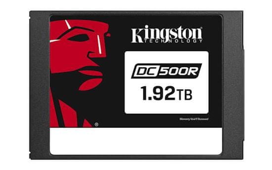 Kingston SSD disk 1920 GB DC500R, 2,5", SATA3.0, 555/525 MB/s, za podatkovne centre