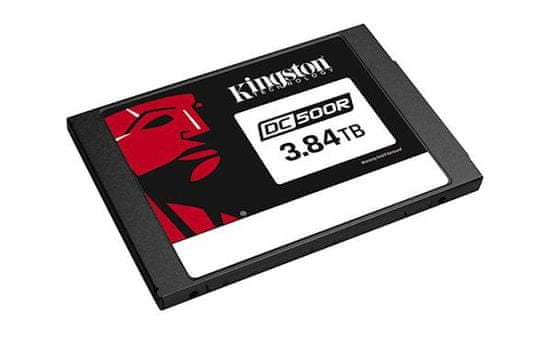 Kingston SSD disk 3840 GB DC500R, 2,5", SATA3.0, 555/520 MB/s, za podatkovne centre