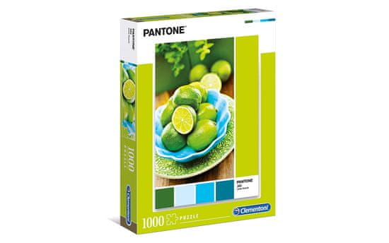Clementoni sestavljanka HQC Collection - Pantone Lime- Punch, 1000 kosov, 39492