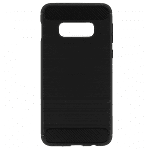 Silikonski ovitek za Samsung Galaxy S10e G970 - mat carbon črn