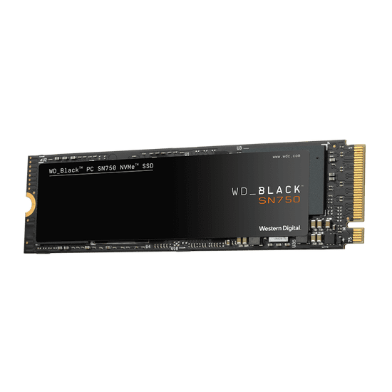 Western Digital SSD disk BLACK SN750 500 GB, M.2 NVMe x4