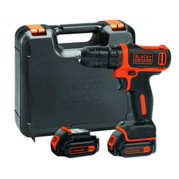 Black+Decker BDCDD12K1B akumulatorski vrtalnik vijačnik