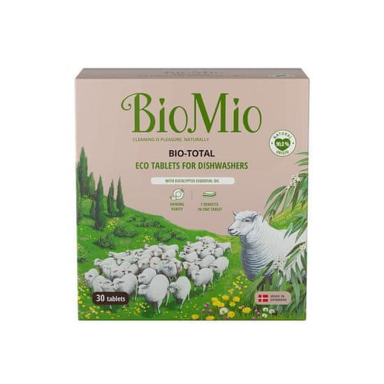 BioMio eko tablete za pomivalni stroj - Odprta embalaža