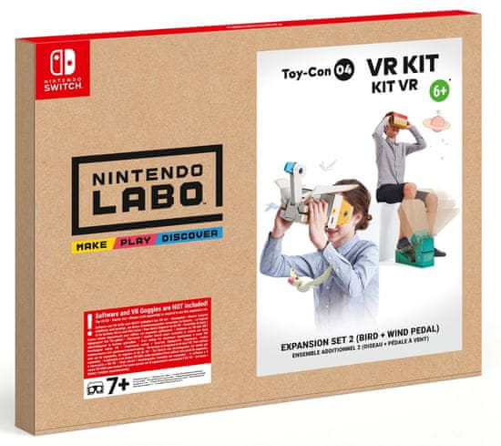 Nintendo igralni dodatek Labo: VR Kit Expansion Set 2, Bird + Wind Pedal (Switch)