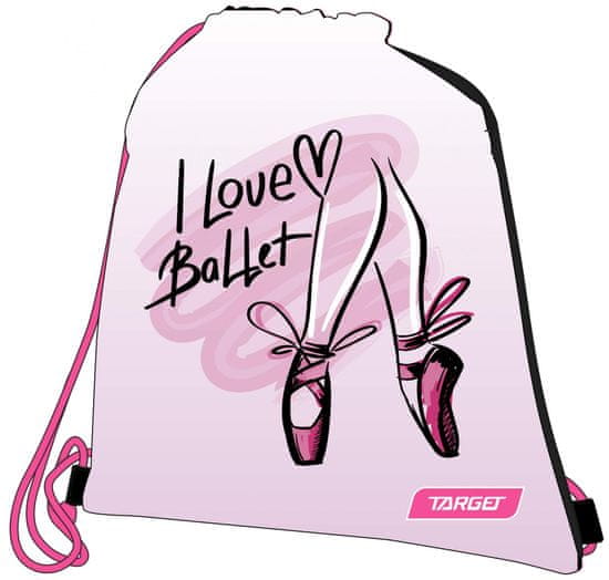 Target vrečka za copate I love ballet 26278