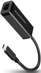  Axagon USB C Gigabit Ethernet adapter, črn