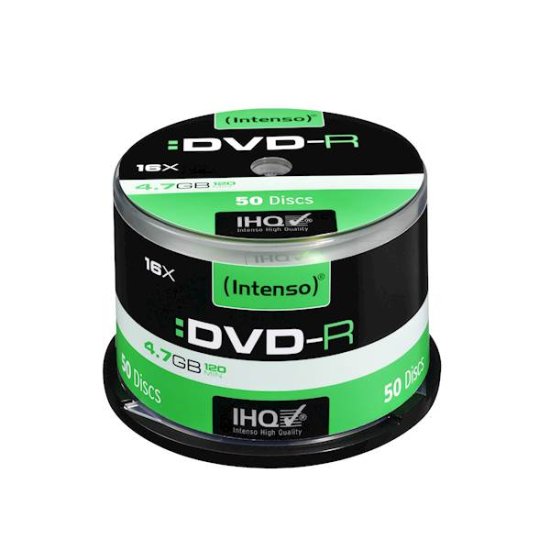 Intenso DVD-R medij, 4,7GB, 16x 50 kosov na osi