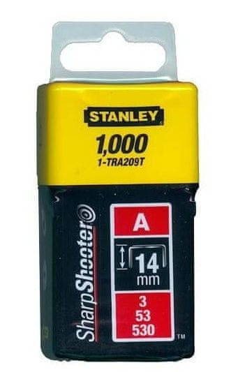 Stanley sponke tip ''A'' (53), 1000kos, 14mm, 1- TRA208T